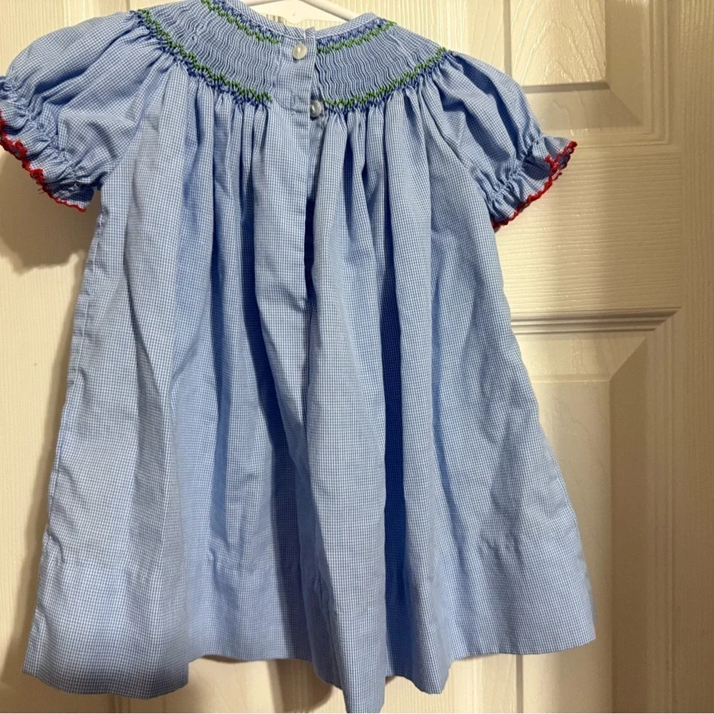 Edgehill Collection Smocked Apple Bishop Dress